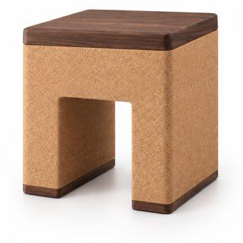 ALTOS — Cork & Walnut Stool