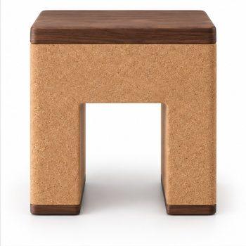 ALTOS — Cork & Walnut Stool